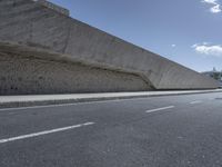 Futuristic Architecture on Concrete Bridge in Tenerife, Spain