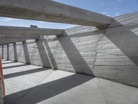 Futuristic Architecture in Europe: Concrete Bridge 003