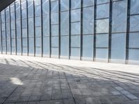 Futuristic Architecture with Glass Walls in Shenzhen