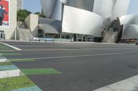 Futuristic Architecture in Los Angeles: A Daytime View