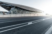 Futuristic Architecture in an Urban City