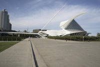 Futuristic Building in Milwaukee, Wisconsin