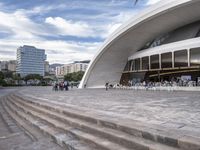 Futuristic Building in Spain: A Concrete Marvel