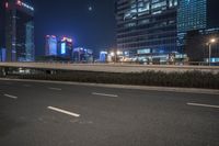 Futuristic City Nightscapes: Exploring Urban Infrastructure