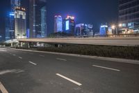 Futuristic City Nightscapes: Exploring Urban Infrastructure