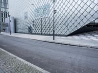 Futuristic Glass Building in Berlin