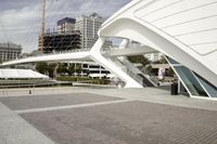 Futuristic Opera House in the Metropolitan Area