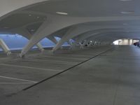 Futuristic Parking Garage in Wisconsin