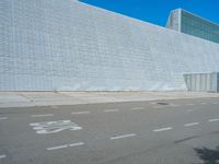 Futuristic Road in Zaragoza, Spain