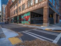 Georgia Urban Alleyways: Brick Walls in the City