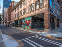 Georgia Urban Alleyways: Brick Walls in the City