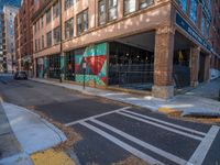 Georgia Urban Alleyways: Brick Walls in the City