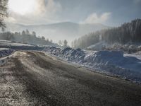 German Alps: Winter Mountain Landscape