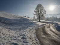 German Alps: Winter Mountain Landscape