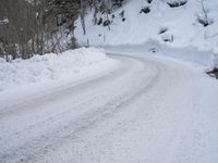 German Alps: Nature and Trees Covered in Snow