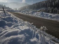 German Alps Scenic Road through Mountains