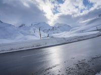 German Alps: A Scenic Road Through Snowy Mountains