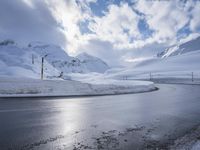 German Alps: A Scenic Road Through Snowy Mountains