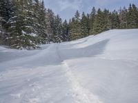 German Alps Winter Landscape: Rugged Terrain 001