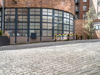 German Architecture: Brick Buildings in a Neighbourhood