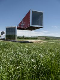 German Architecture: A Modern Facade in a Green Setting