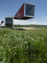 German Architecture: A Modern Facade in a Green Setting