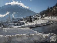 German Asphalt Road: Through a Majestic Mountain Landscape
