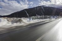 German Asphalt Roads: Through the Mountain Landscape