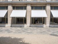 German Building with Beautiful Facade and Windows