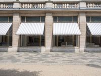 German Building with Beautiful Facade and Windows