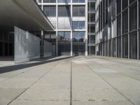 German Business District: A View Through the Glass Wall