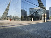 A German City: Cobble Stone Plazas and Modern Architecture