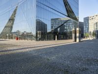 A German City: Cobble Stone Plazas and Modern Architecture