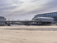 German City Landscape: Grey Sky and Urban Design