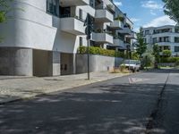 German City Life: Residential Buildings in Urban Setting