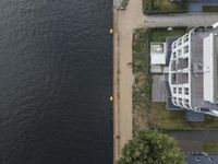 German City Residential Area by the River - Urban Design 002