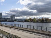 German City: River, Bridge, Metropolitan Lifestyle - 002