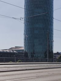 German City Skyscrapers in Urban Landscape 003