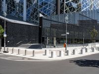 City Street in Germany: Asphalt with a Modern Facade