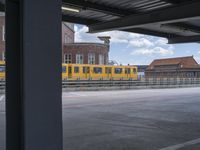 German Cityscape: Concrete Streets and Parking Decks