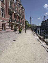 German Classic Architecture on Cobblestone Road 002