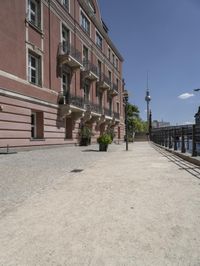 German Classic Architecture on Cobblestone Road 004