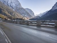 German Highlands Winter Landscape: Snow Mountains 001