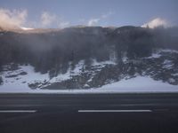 German Highway: Through the Mountain Landscape