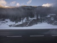 German Highway: Through the Mountain Landscape