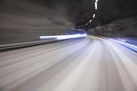 German Highway: Winter Atmosphere in Europe