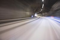German Highway: Winter Atmosphere in Europe