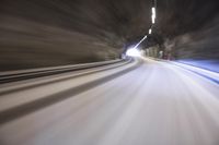 German Highway: Winter Atmosphere in Europe