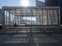 Sunlit Glass Walls in German Metropolitan Area 002