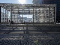 Sunlit Glass Walls in German Metropolitan Area 003